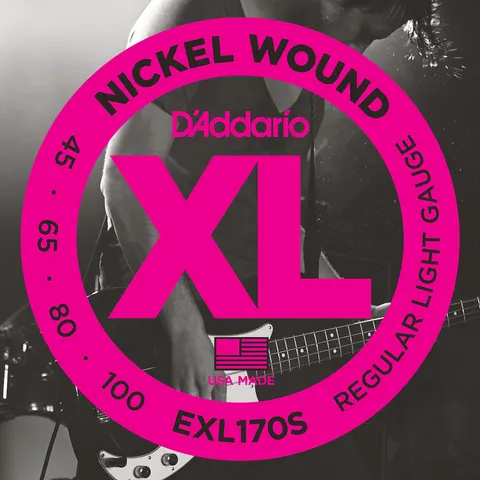 D'Addario EXL (45-100) Nickel Wound Short Scale
