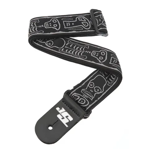 Pas Gitarowy D'Addario Joe Satriani Skull n' Bones