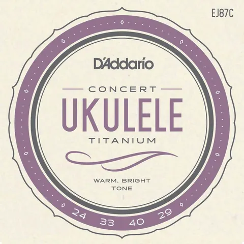 Struny do Ukulele Koncertowego D'Addario Titanium