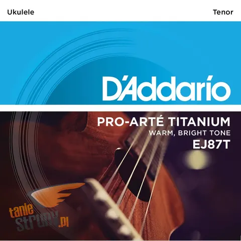 Struny D'Addario Titanium do Ukulele Tenorowego