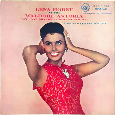 Lena Horne At The Waldorf Astoria LP RD27021 VG-