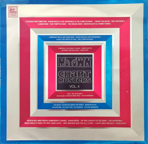 Motown Chartbusters Vol. 4 LP STML11162 VG