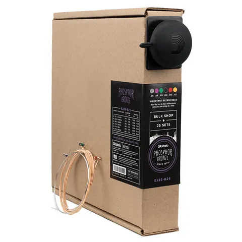 25-Pack D'Addario EJ (11-52) Phosphor Bronze