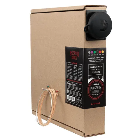 25-Pack D'Addario EJ (13-56) Phosphor Bronze