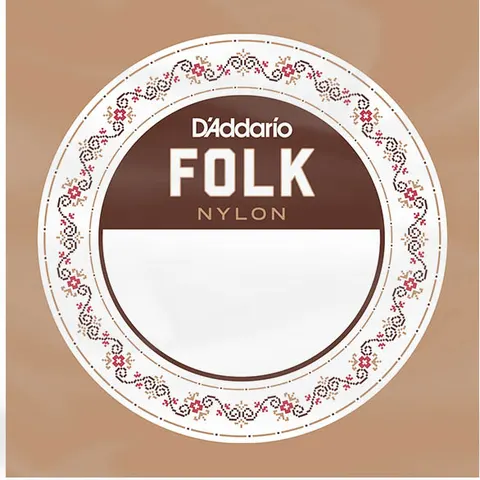 D'Addario Folk Clear Nylon Ball End .040