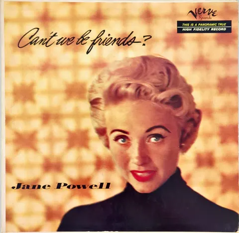 Jane Powell Can't We Be Friends? LP MGV2023 VG-