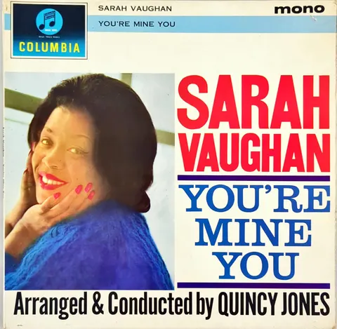 Sarah Vaughan You're Mine You LP 33SX1438 VG-