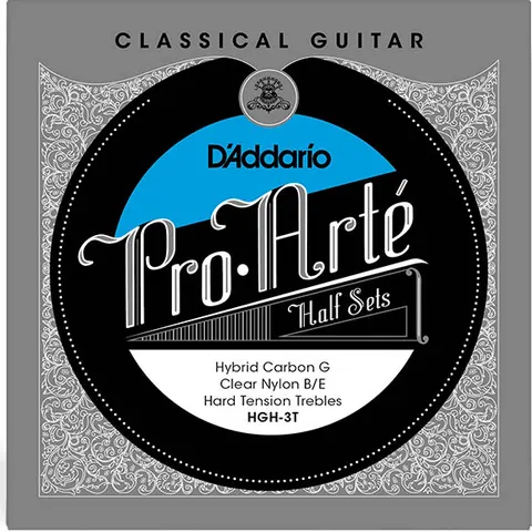 D'Addario Pro-Arte Hybrid Carbon G Classical Half Set Hard Tension