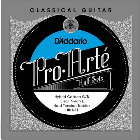 D'Addario Pro-Arte Hybrid Carbon G/B Classical Half Set Normal Tension