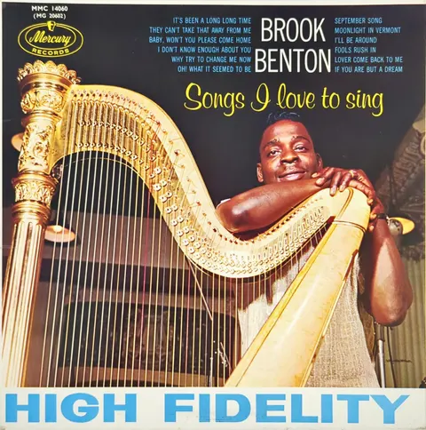Brook Benton Songs I Love To Sing LP MMC14060 good+