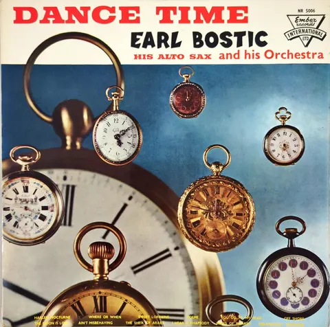 Earl Bostic His Alto Sax Dance Time LP NR5006 VG