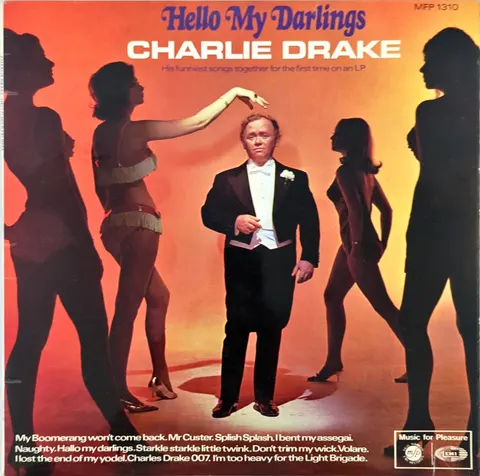 Charlie Drake Hello My Darlings LP MFP1310 VG