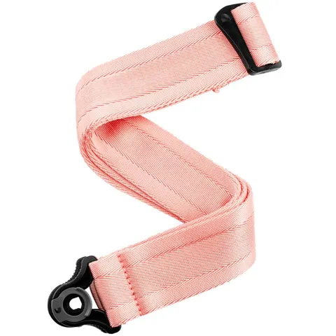 D'Addario Auto Lock Guitar Strap New Rose