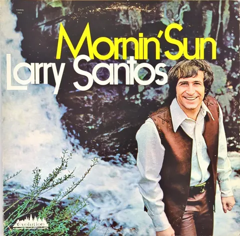 Larry Santos Mornin' Sun LP 2015 VG-