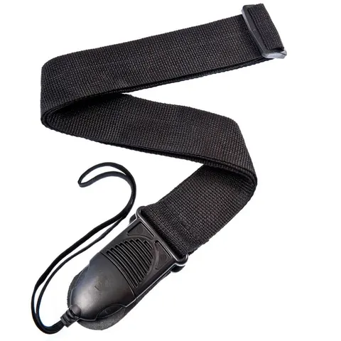 D'Addario Acoustic Quick Release Guitar Strap Black