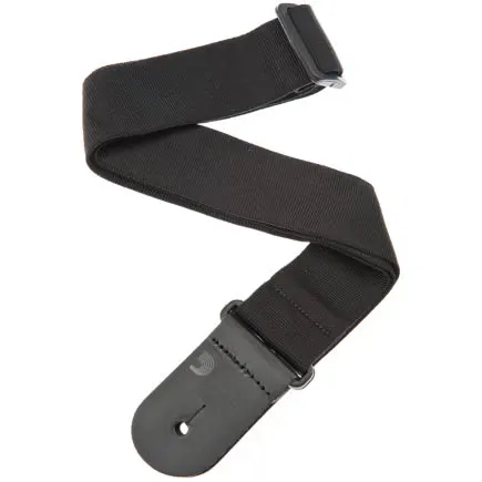 D'Addario Woven Guitar Barbed Black Tube
