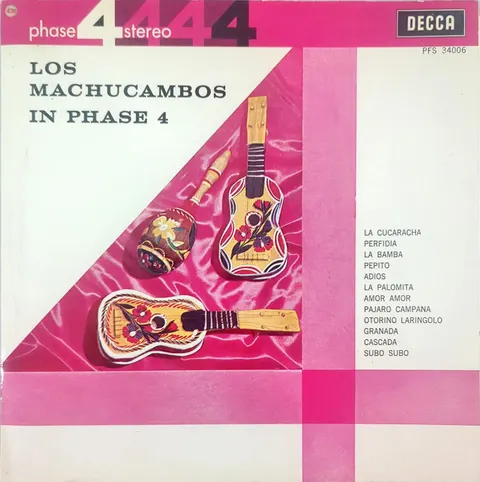 Los Machucambos In Phase 4 LP PFS34006 EX