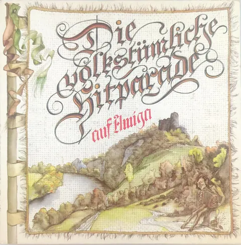 Die Volkstümliche Hitparade Auf Amiga LP 845218 VG+
