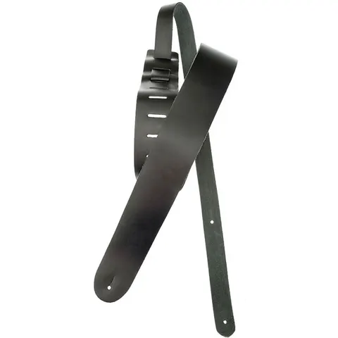 D'Addario Classic Leather Guitar Strap Extra-Long Black