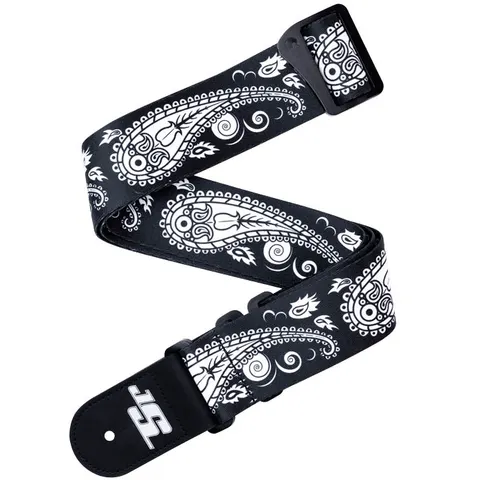 D'Addario Joe Satriani Swivel Guitar Strap Black Paisley