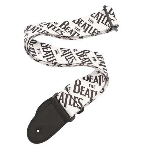 D'Addario Beatles Guitar Strap Classic Logo