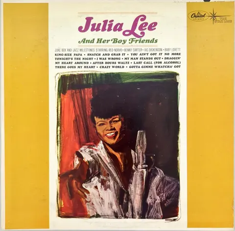Julia Lee And Her Boy Friends LP T2038 VG