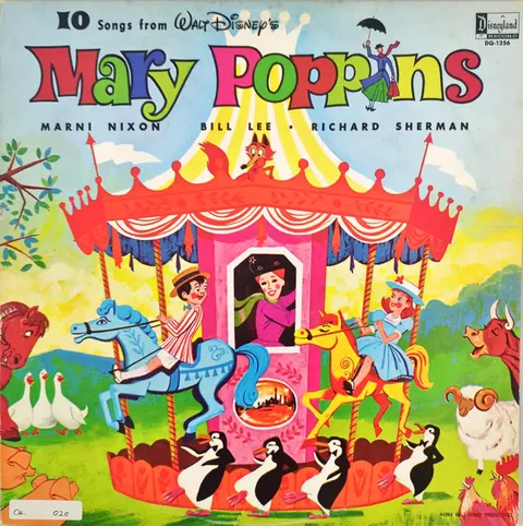 10 Songs From Walt Disney's Mary Poppins LP DQ1256 VG-