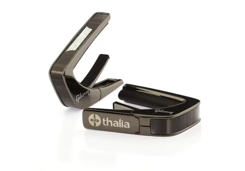 Kapodaster Thalia Gibson Trapezoid Black Chrome