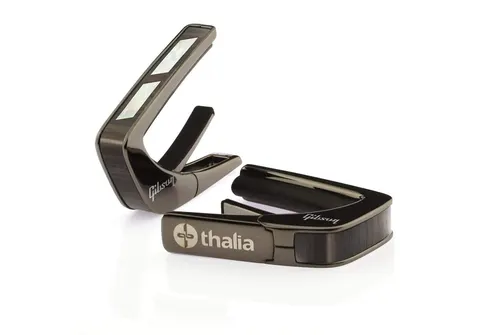 Kapodaster Thalia Gibson Split Parallelogram Black Chrome