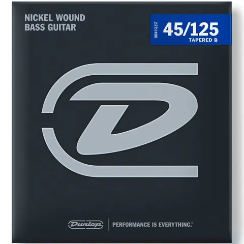 Dunlop (45-125) Nickel Plated Taperowana