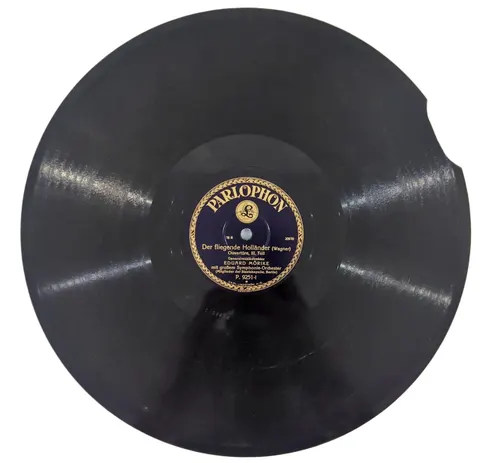Eduard Morike mit großem Symphonie-Orchester: Der fliegende Hollander Ouverture 3, Introduktion III. Akt P9251 Parlophon