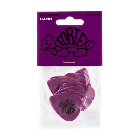 12-Pack Dunlop Tortex Standard 1.14 mm