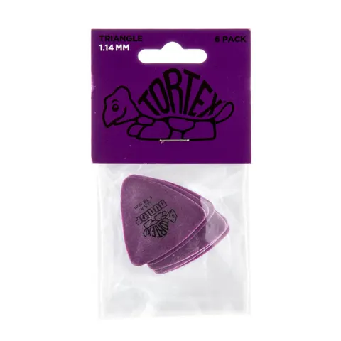 Zestaw 6 Kostek Dunlop Tortex Triangle 1.14 mm