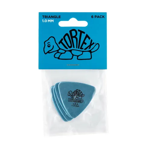 Zestaw 6 Kostek Dunlop Tortex Triangle 1.00 mm