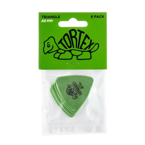 Zestaw 6 Kostek Dunlop Tortex Triangle 0.88 mm