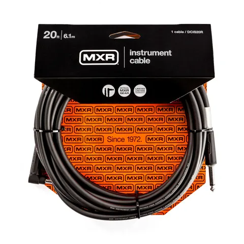 Kabel Instrumentalny MXR Standard Kątowy 6 m
