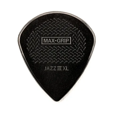 Dunlop Nylon Max Grip Jazz III XL 1.38 mm Czarna