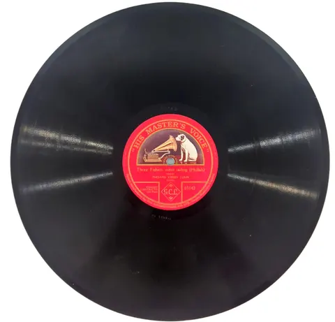 Madame Kirkby Lunn: Three Fishers Went Sailing 3142 HMV