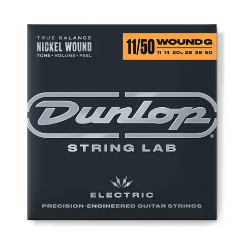 Dunlop (11-50) Nickel Plated Wound G