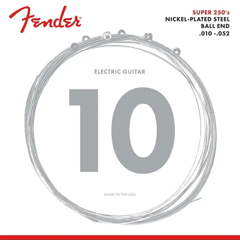 Fender (10-52) Nickelplated Steel - Super 250s