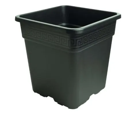 Doniczka kwadratowa NERO 9L 23x23x24 cm
