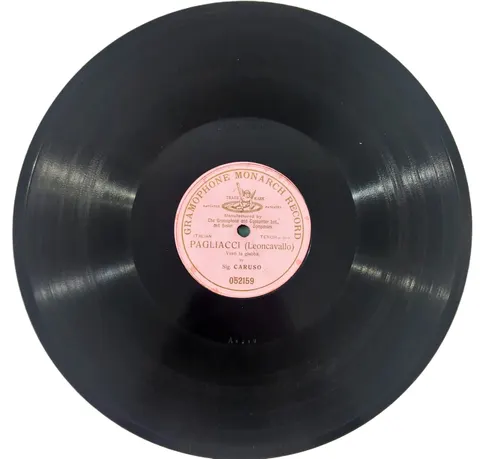 Sig. Caruso: Pagliacci (Leoncavallo) 52159 Monarch Record Gramophone