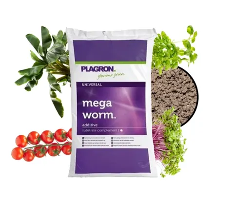Plagron Mega Worm 25L- humus koprolitowy na rozwój flory glebowej