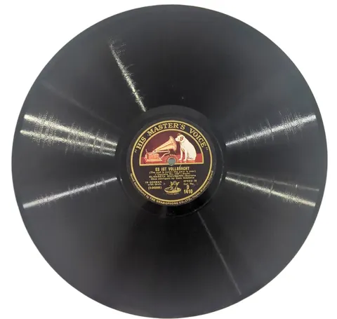 Elisabeth Schumann: Aus Liebe Will Mein Heiland/Es Ist Vollbracht D1410 HMV