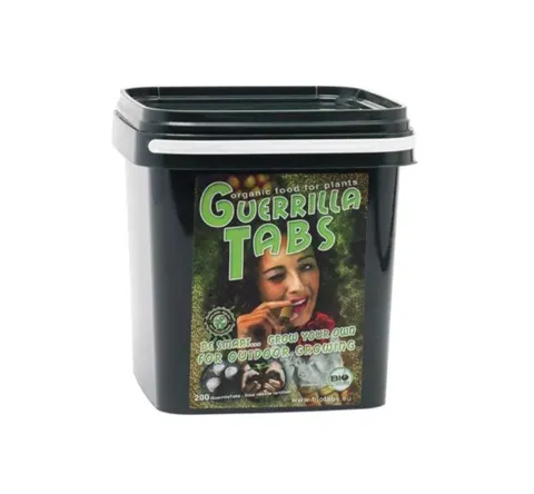 BIOTABS Guerrilla Tabs 200szt - tabletki dedykowane do uprawy outdoor