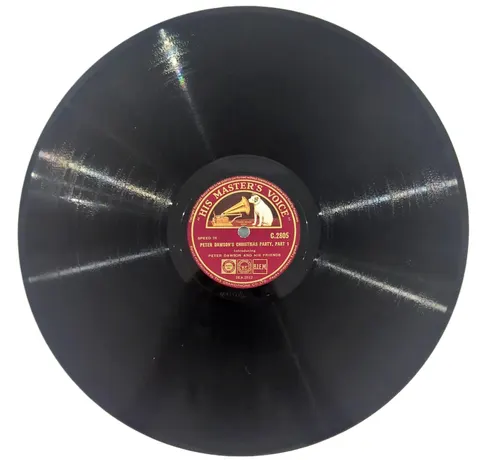 Peter Dawson: Christmas Party, Part 1, 2 C2805 HMV