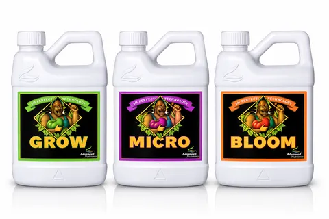 Zestaw Grow Micro Bloom – Trójfazowe Odżywianie Roślin 3x 0,5L