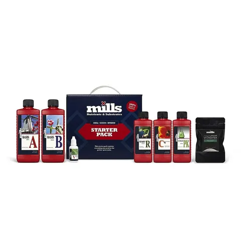 Zestaw nawozów MIlls Starter Pack na wzrost i kwitnienie