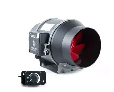 Wentylator Good Fan 600 m3/h Ø 150 plus potencjometr