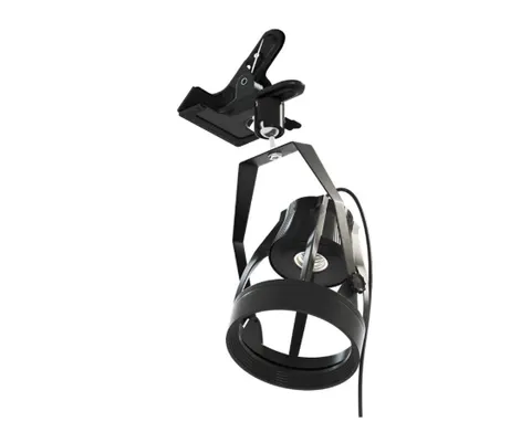 VERTICANA® Clip Holder – Czarna oprawa na klips z kablem i włącznikiem | Gniazdo E27